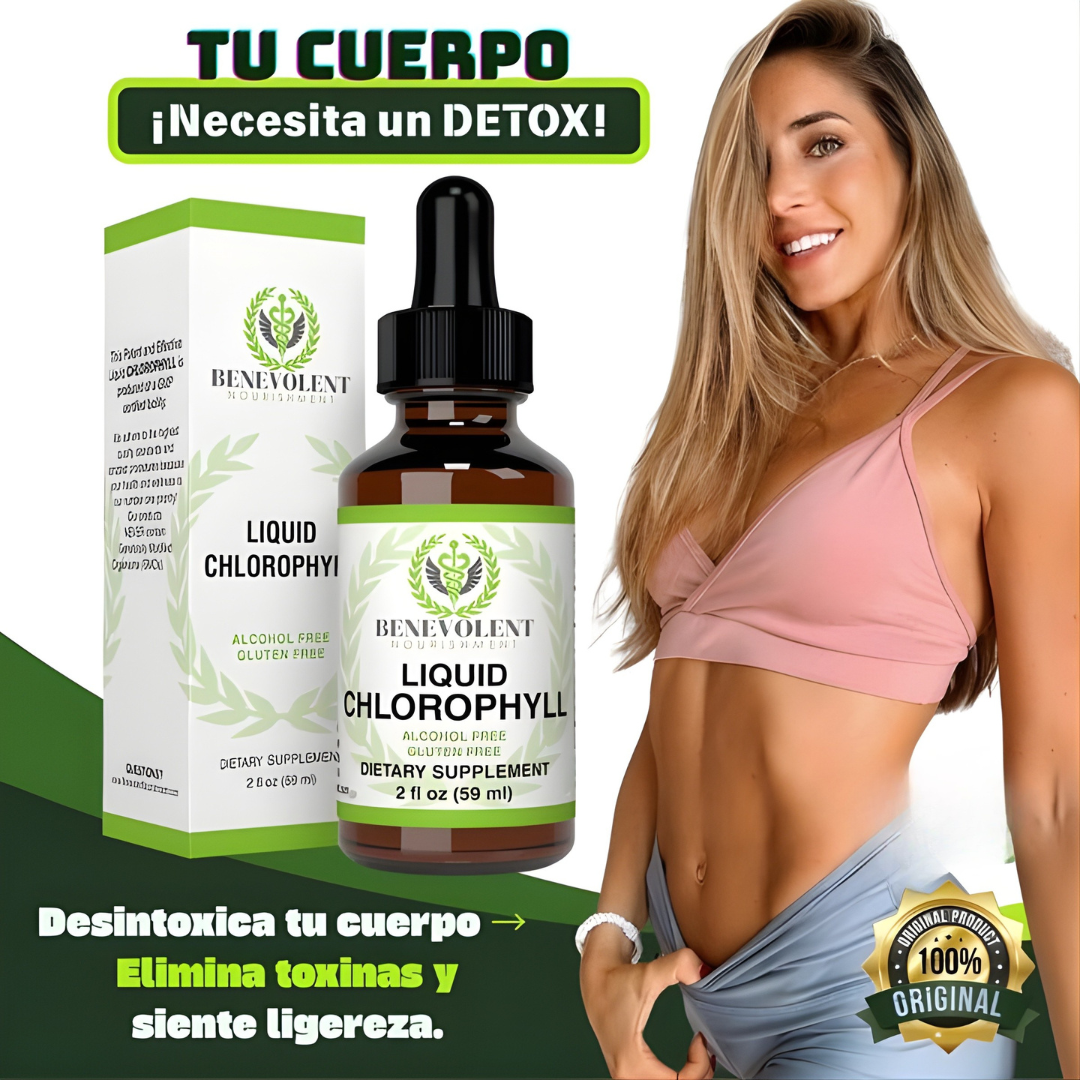 Benevolent® | Clorofila Líquida en gotas
