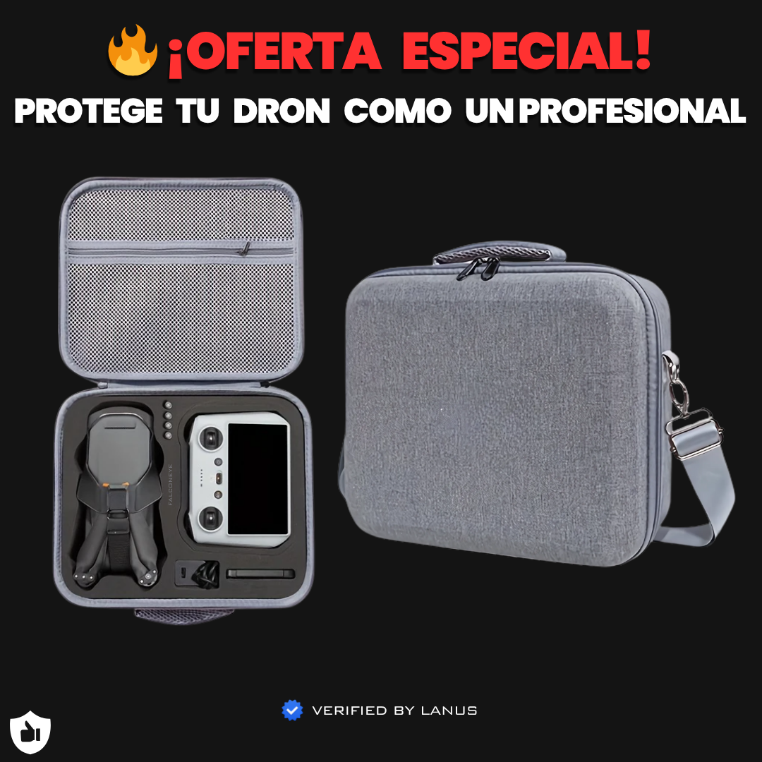 Estuche rígido protector para Dron Lanus